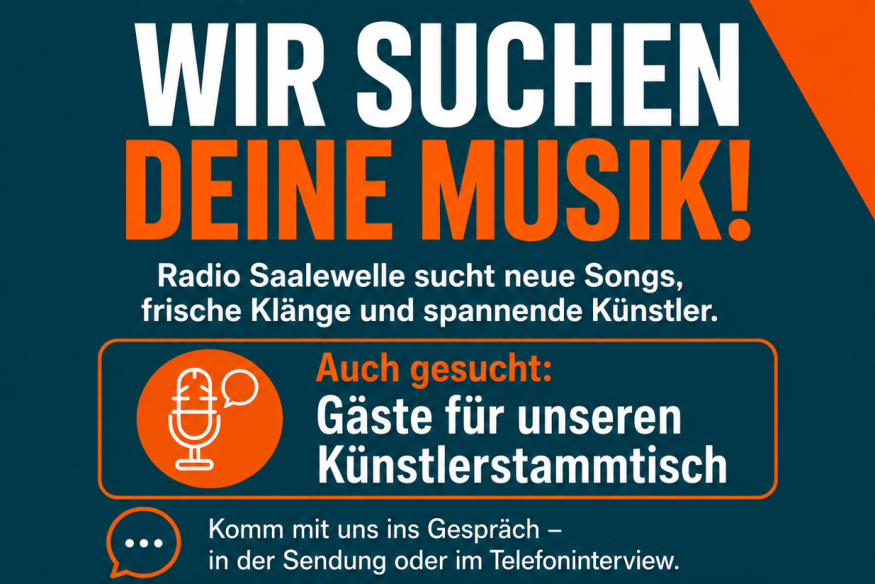 Wir suchen deine Musik!