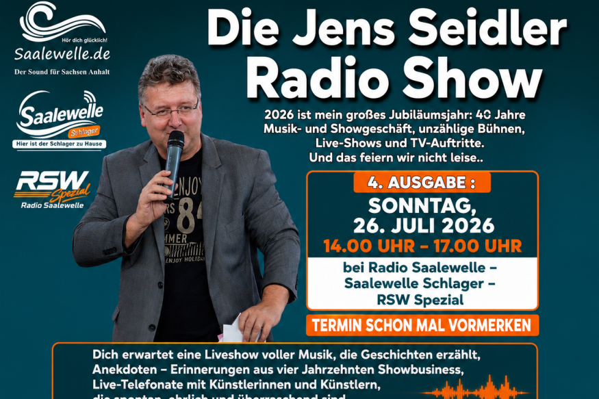 Die Jens Seidler Radio Show geht in die 4. Ausgabe